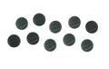 Nobo Magnet rund 32mm, 10 Stk. für bis zu 7 Blatt, schwarz