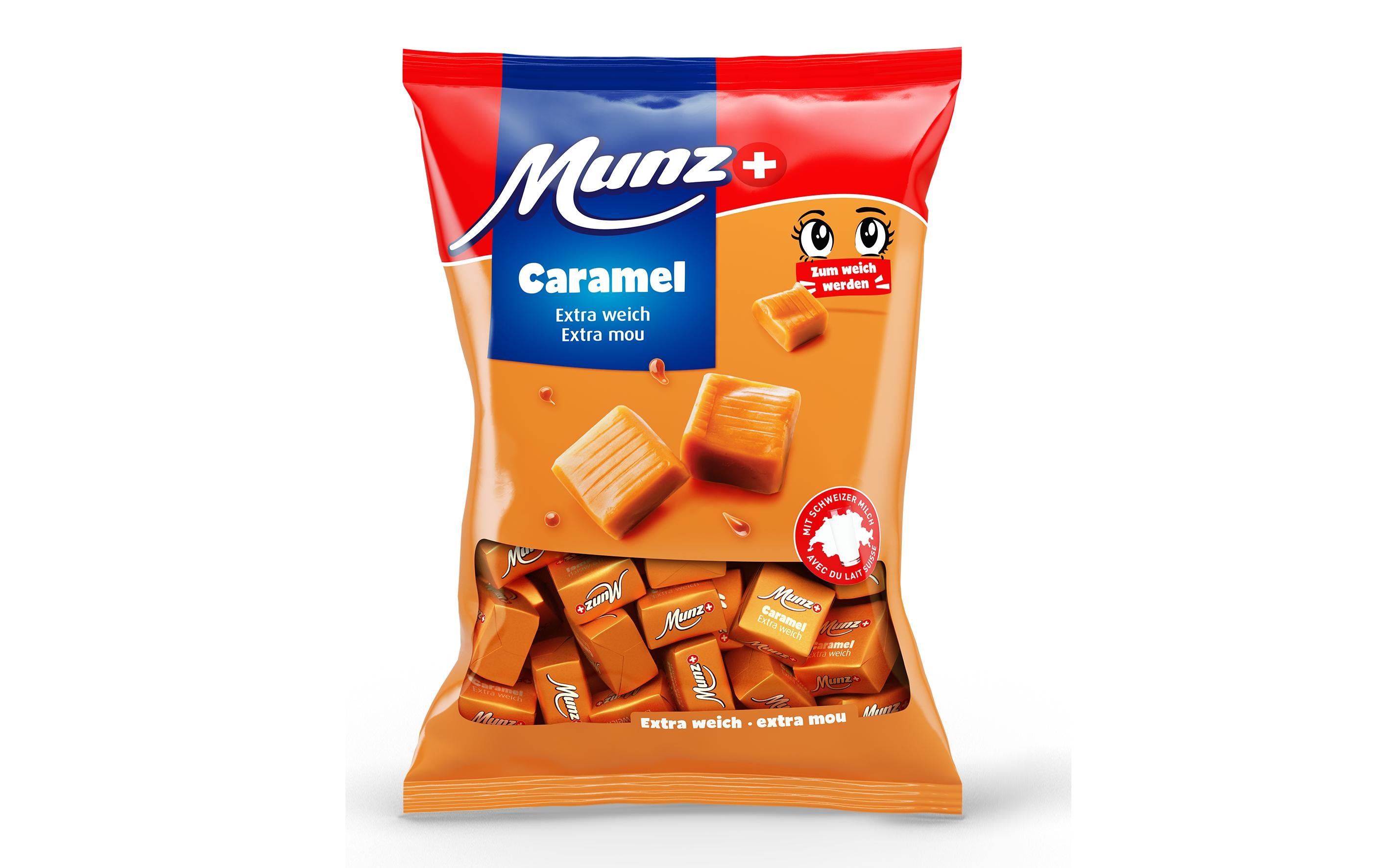 Munz Caramel Extra weich Beutel 200g