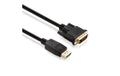 HDGear DisplayPort/DVI 1080p 2m DisplayPort - DVI 1080p, Schwarz