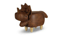 zoosy Hocker Dino braun 102x35x37cm