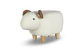 zoosy Hocker Schaf weiss 63x34x37cm