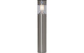 Star Trading Solar Pollerleucht Marbella Edelstahl, Lichtfarbe Warmweiss, 0.06W