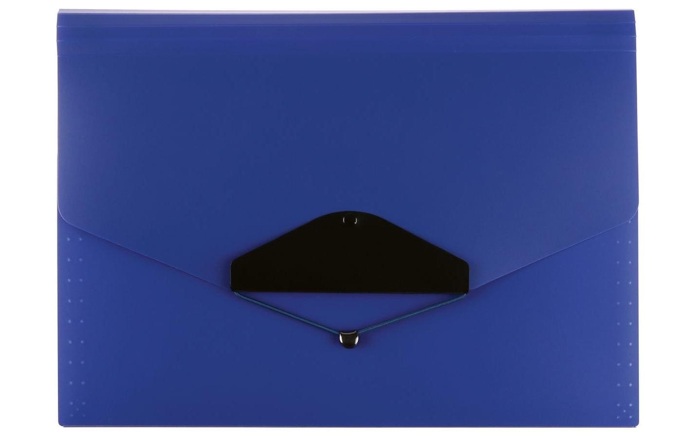 Büroline Fächermappe 12-teilig A4 blau, 1 Stück