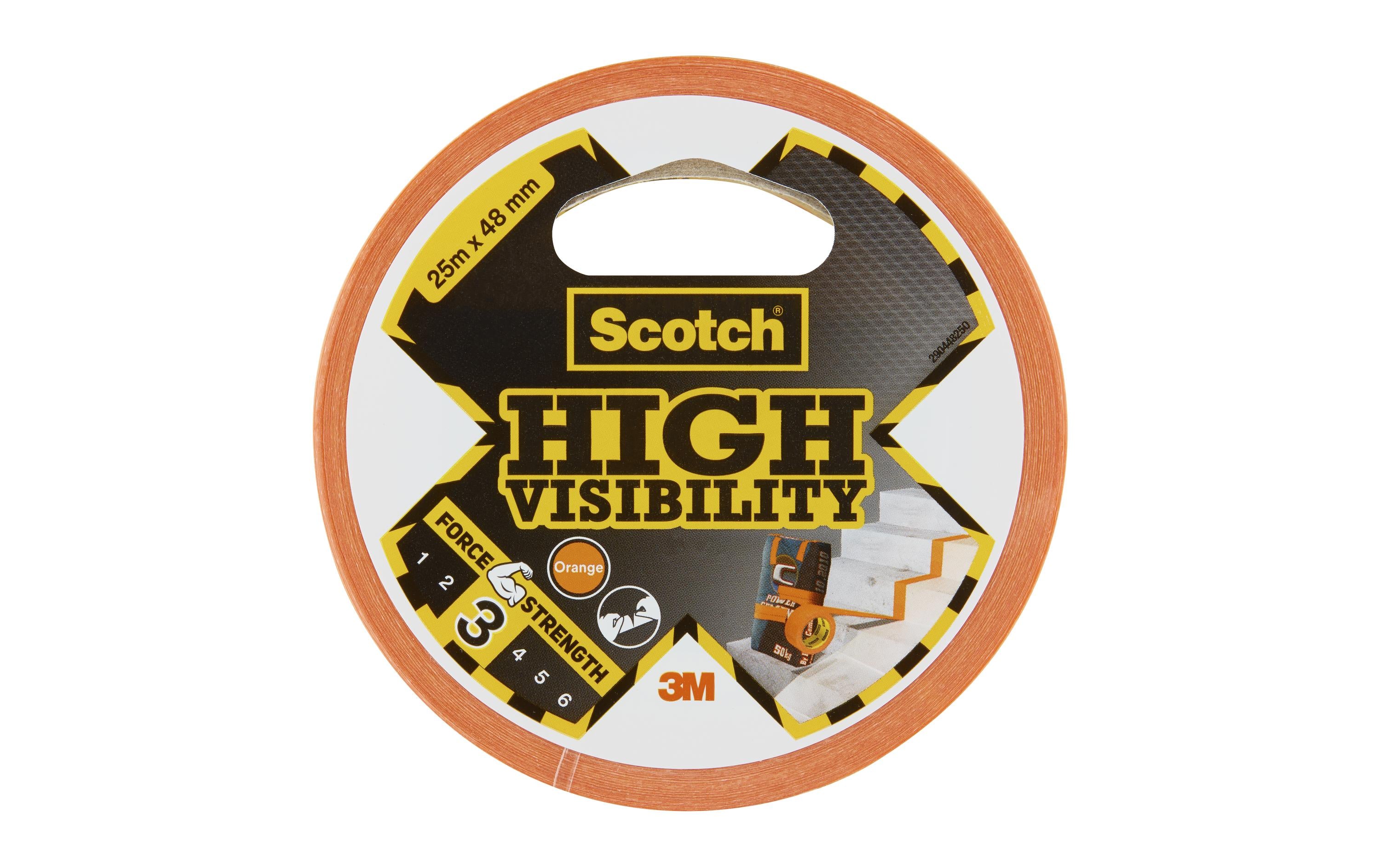 Scotch Universal H.Visibility 1 Rolle Orange 25mx48mm 6UN/BOX
