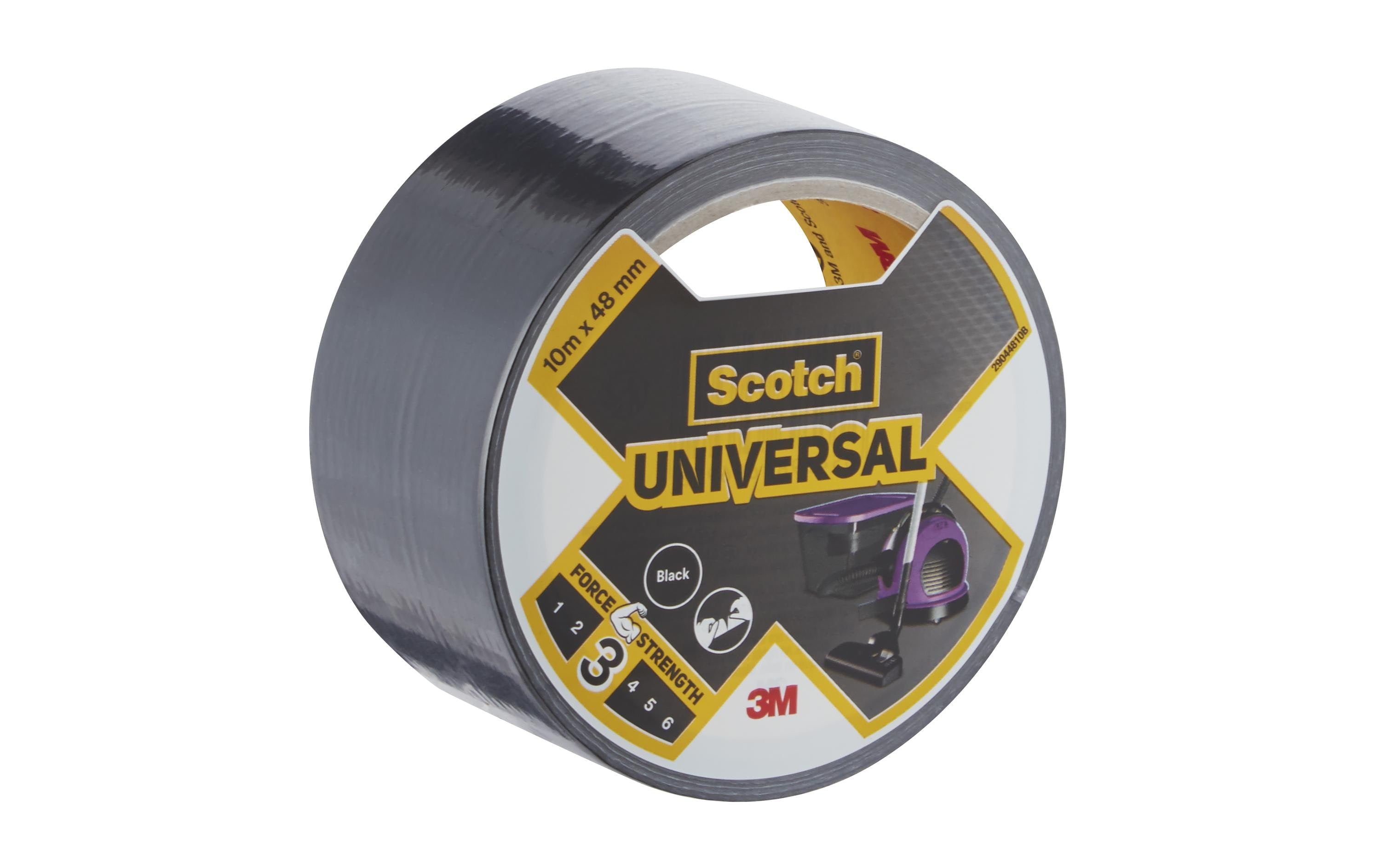 Scotch Universal Black 1 Rolle 10mx48mm 6UN/BOX