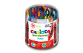 Carioca Wachsmalkreide Maxi Wax Dose 50 Maxi-Wachsmalstiften, 12mm