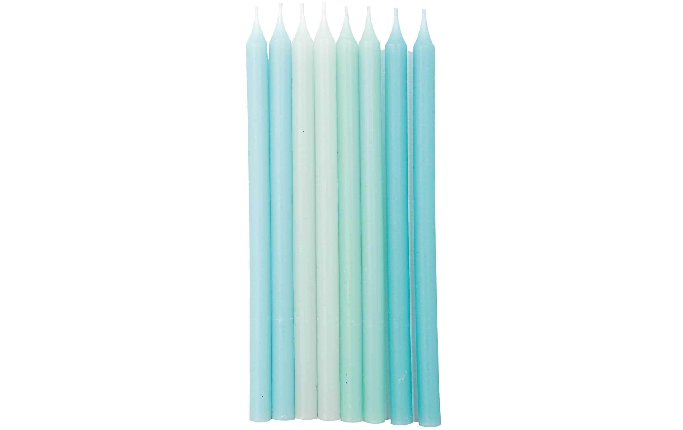 Rico Design Kerzen Set 16 Stück, Blautöne