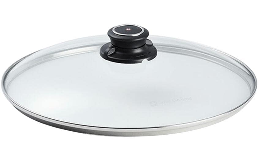 Swiss Diamond Glasdeckel 32cm mit Ablufthebel für den Dampf