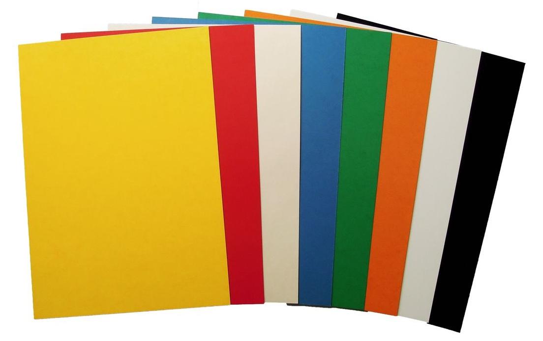 Büroline Einbanddeckel aus Pressspan 385 gm2, grün, 100 Stück
