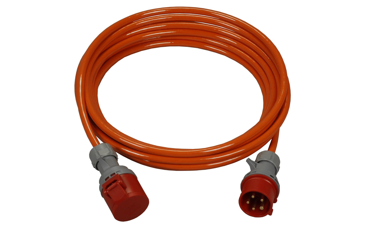 Spälti Verlängerungskabel G-PUR 5x2.5mm2 5x2.5 mit Stecker & Kupplung CEE16/5