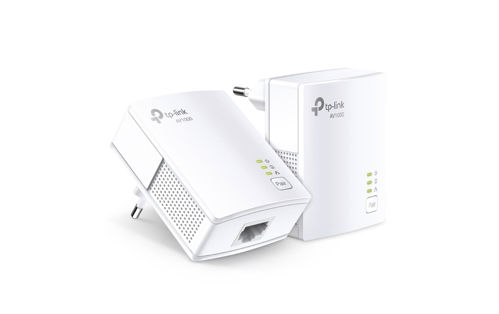 TP-Link TL-PA7017KIT: Powerline Starterkit Bis 1000Mbps, 2er Pack, QoS