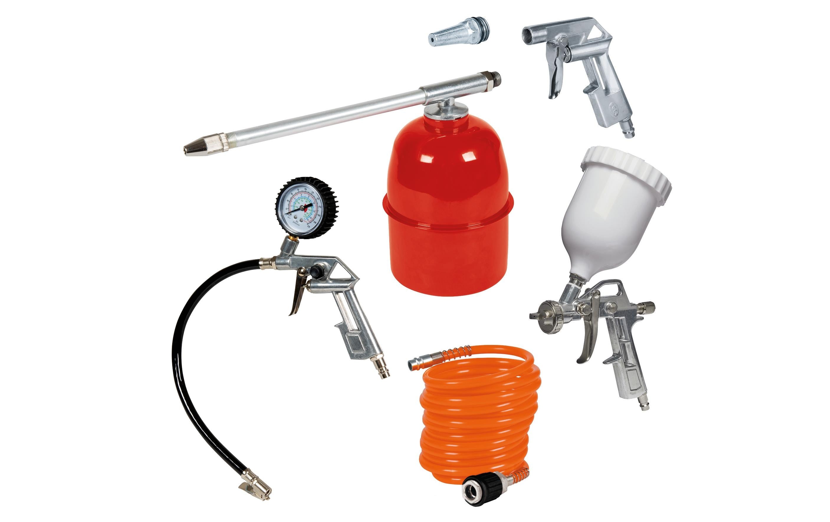 Einhell Druckluft-Set 5-teilig Druckluftzubehörset