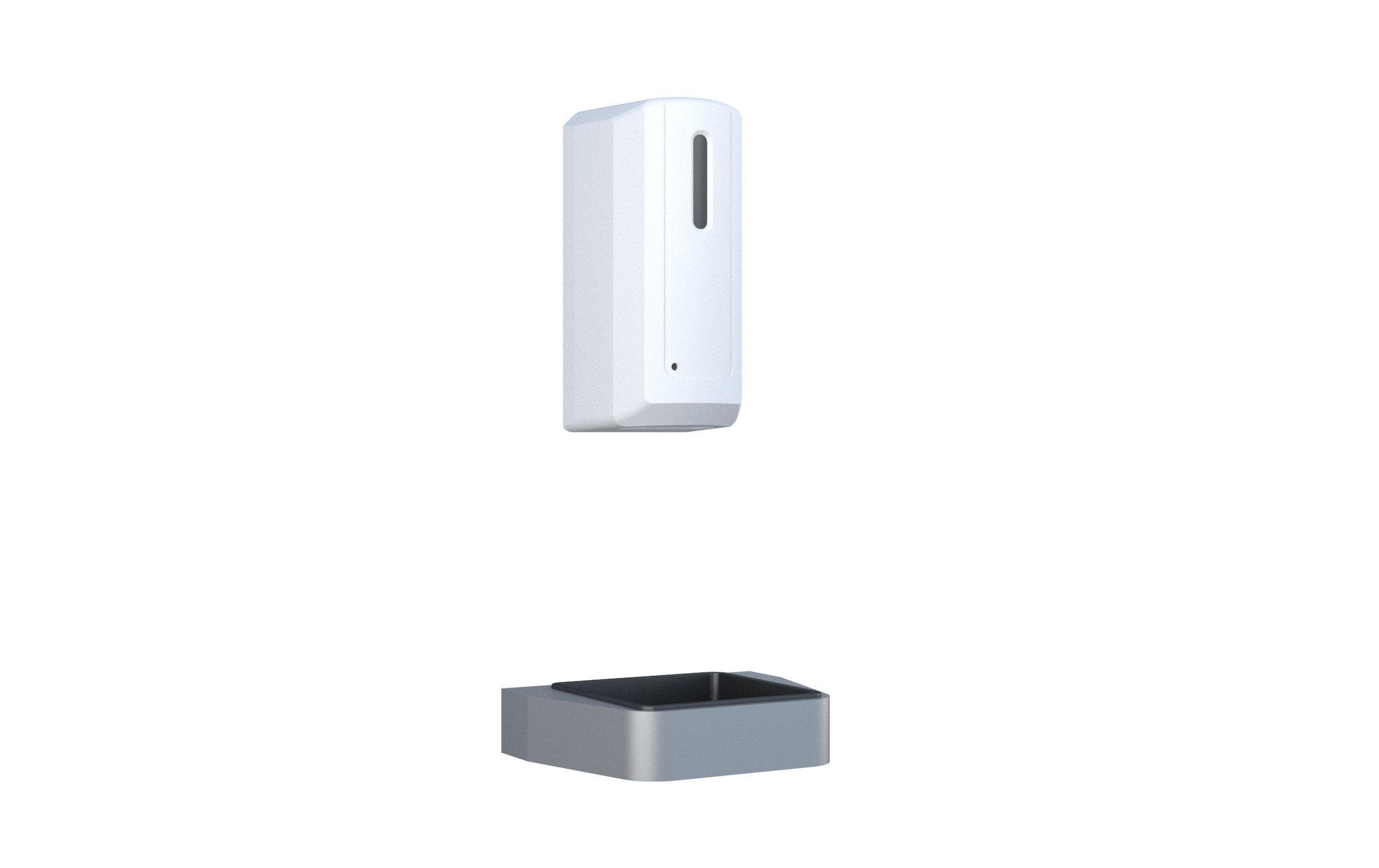 Multibrackets Hygienebox Wandmontage, weiss Infrarot Auto-Sensor, 1 Liter Tank, ABS