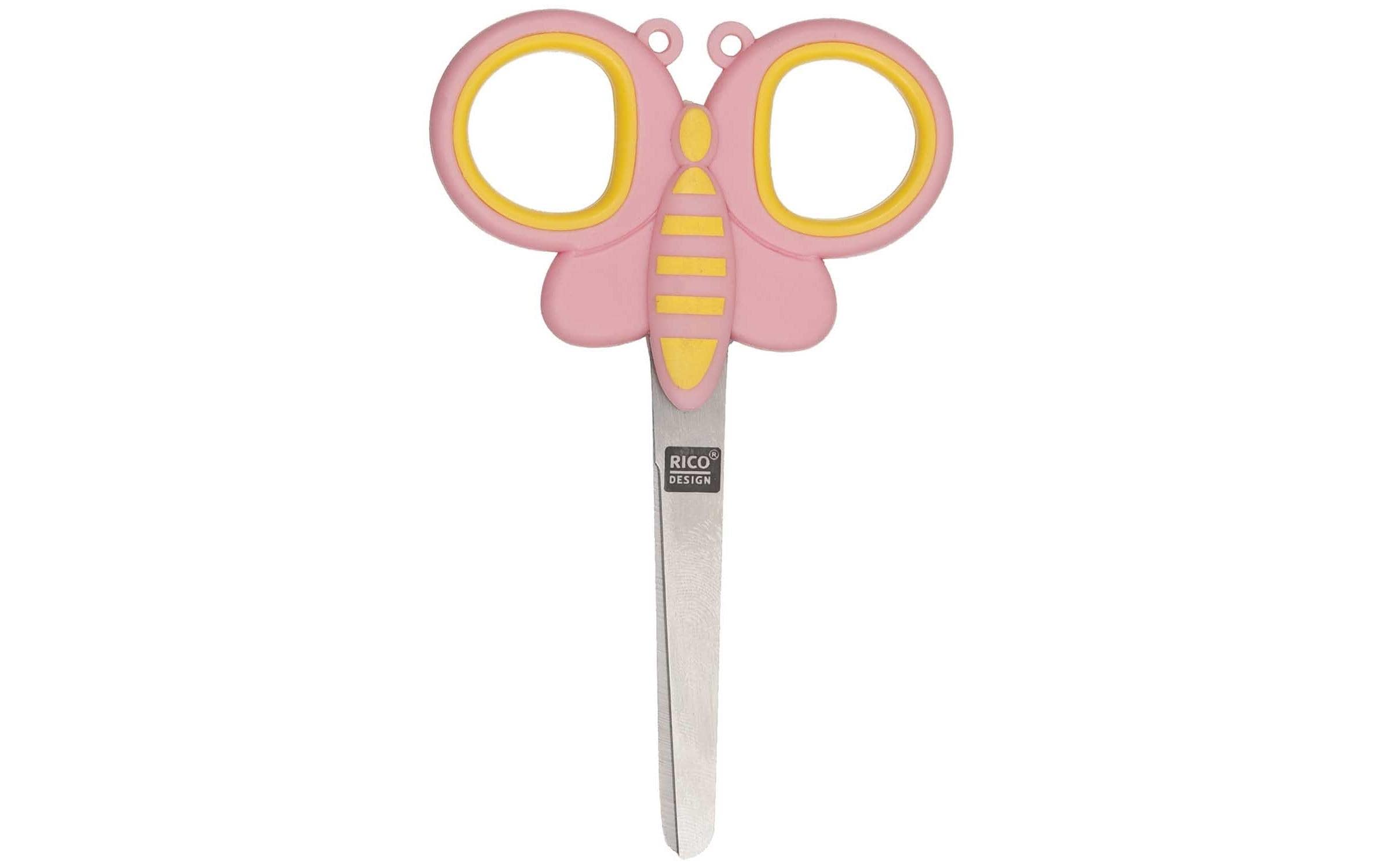 Rico Design Kinderschere Schmetterling 11cm
