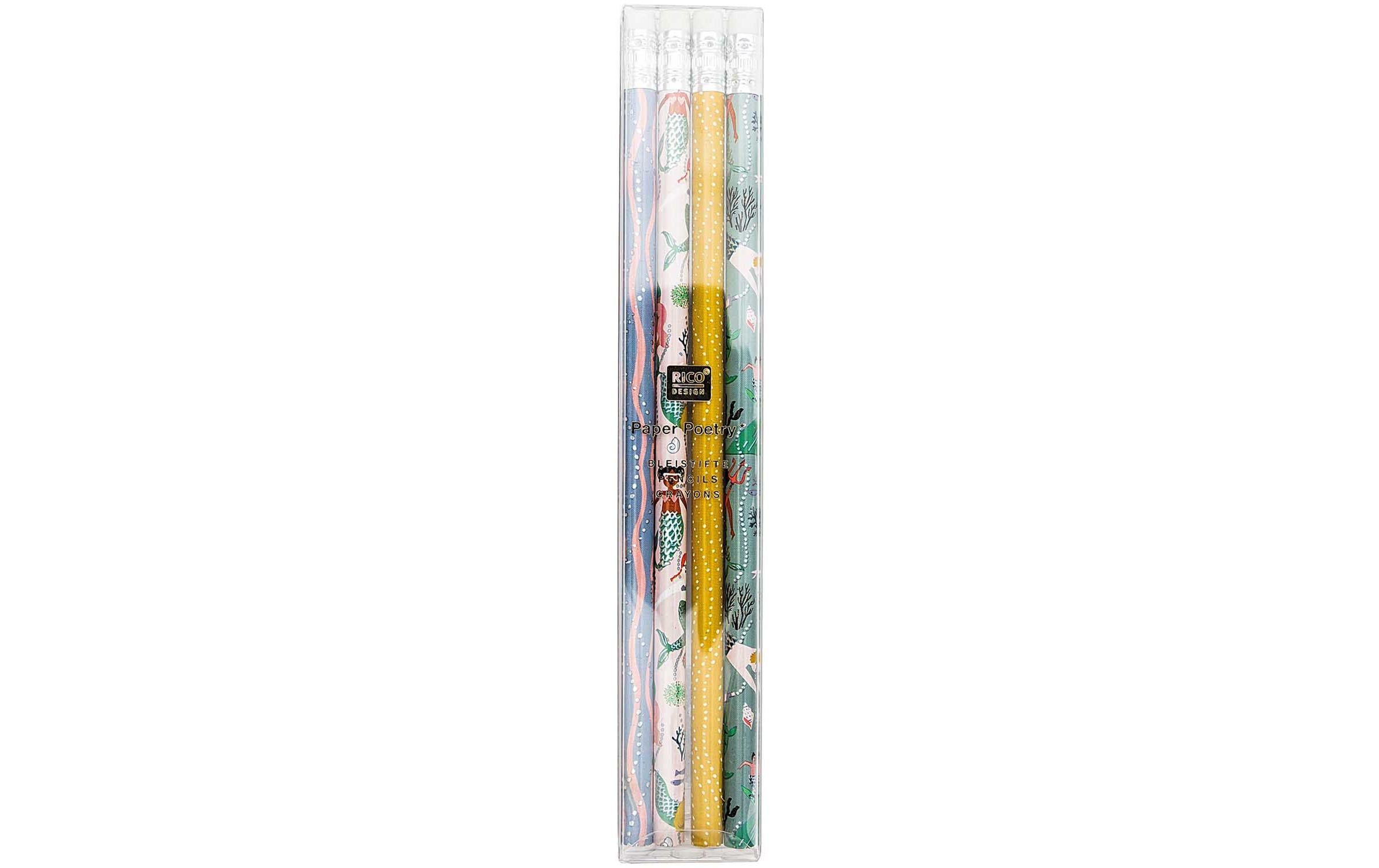 Rico Design Bleistift Meerjungfrau 4 Stück