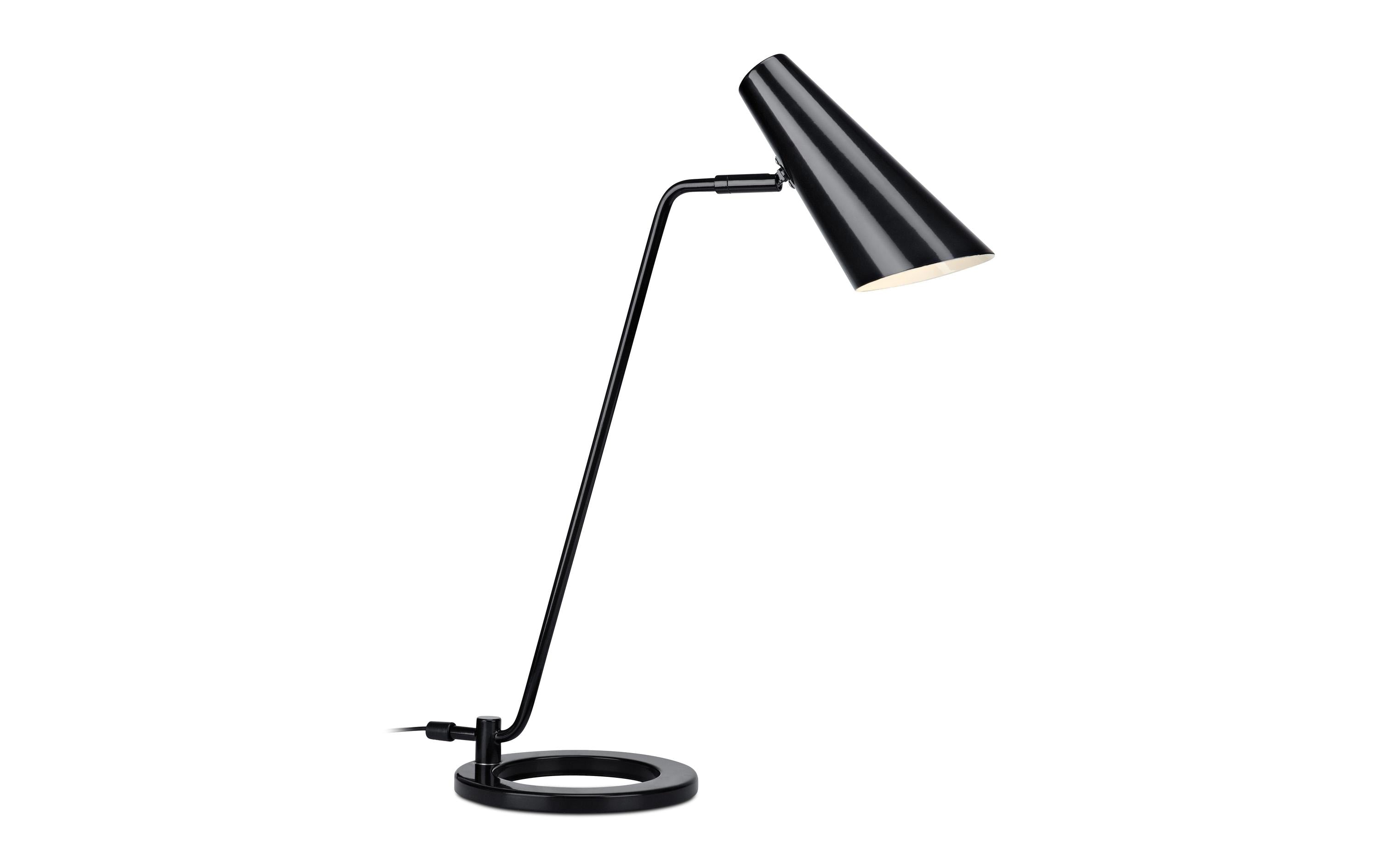 MARKSLOJD Cal 1L Tischleuchte Schwarz 106781, exkl. 1x E14 40W, Ein/Aus-Schalter