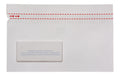 Elco Quick Vitro Dokumententaschen weiss aus Papier, C5/6, Fenster links 250 Stk