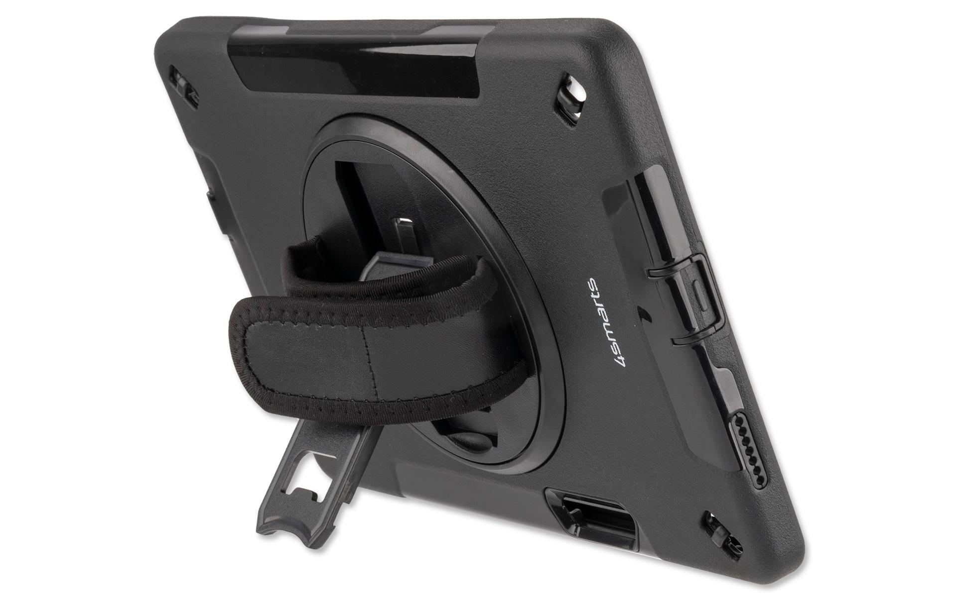 4smarts Rugged Tablet Tasche GRIP für Samsung Galaxy Tab S6 Lite, schwarz