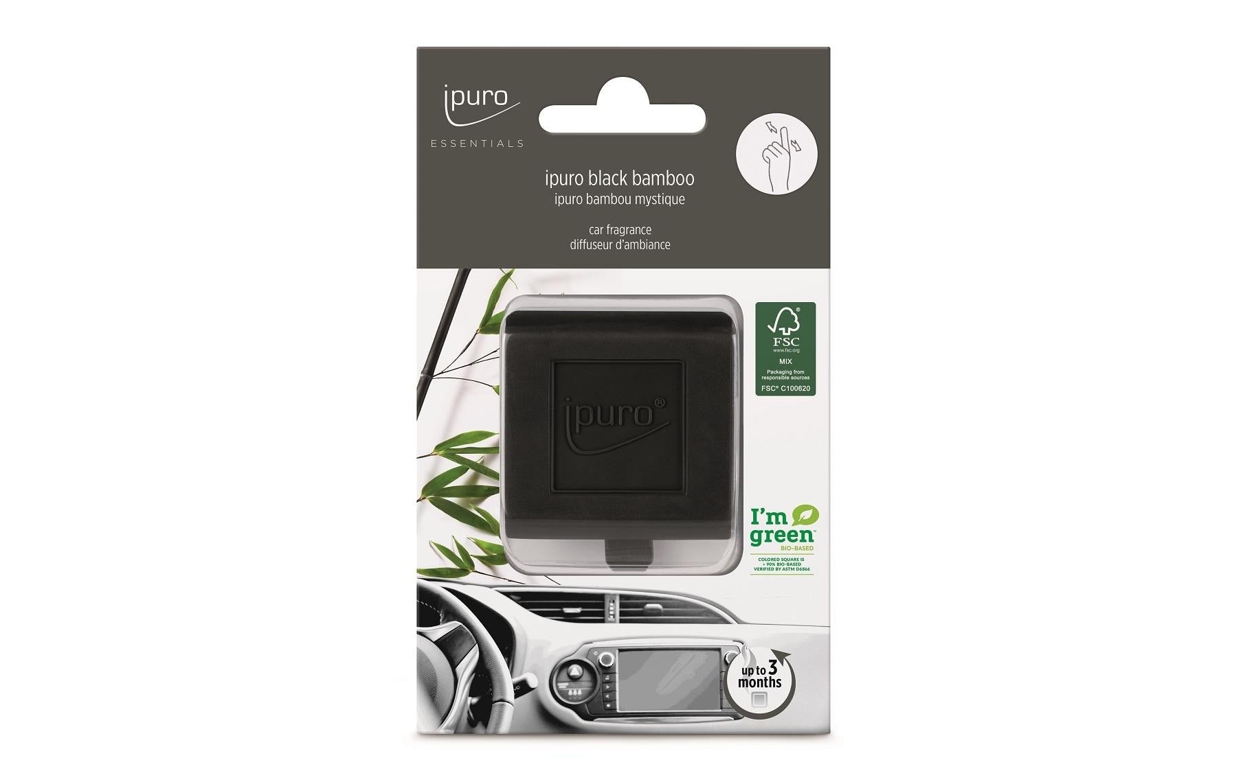 ipuro Autoduft black bamboo Essentials