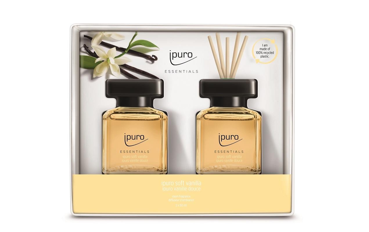 ipuro Geschenkset soft vanilla Classic Raumduft 2x50ml