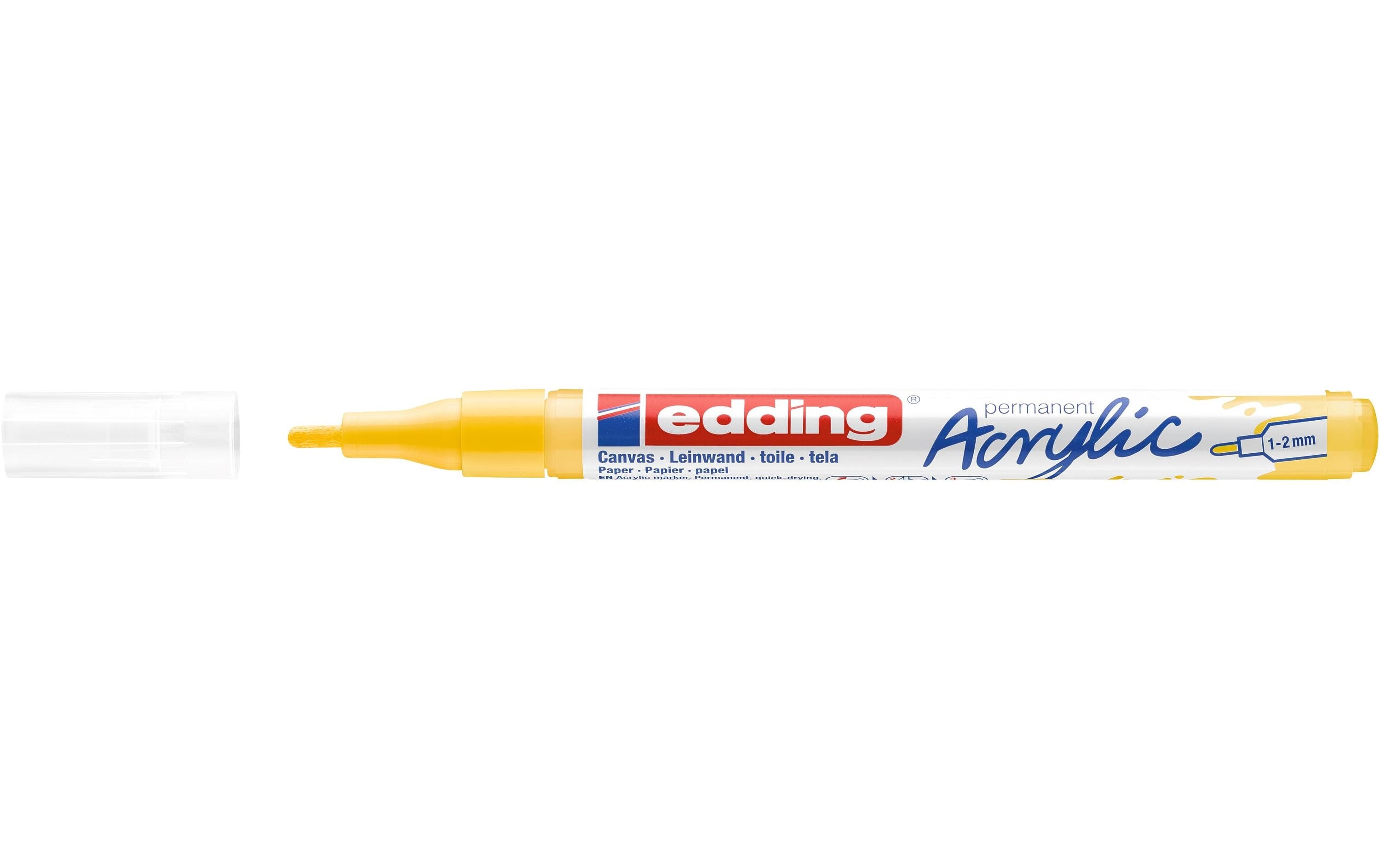 Edding Acrylmarker 5300 fein verkehrsgelb sdm