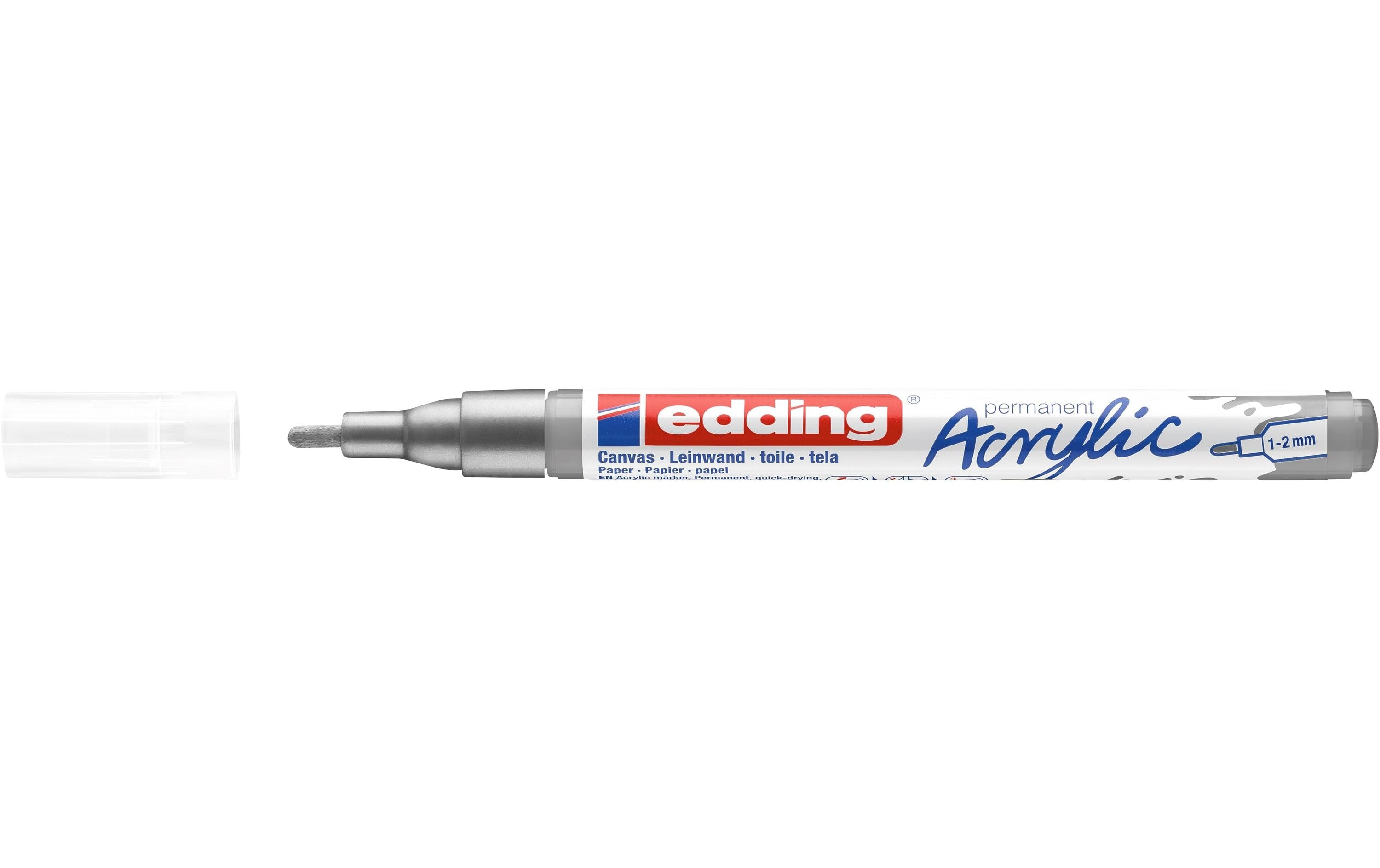 Edding Acrylmarker 5300 fein silber sdm