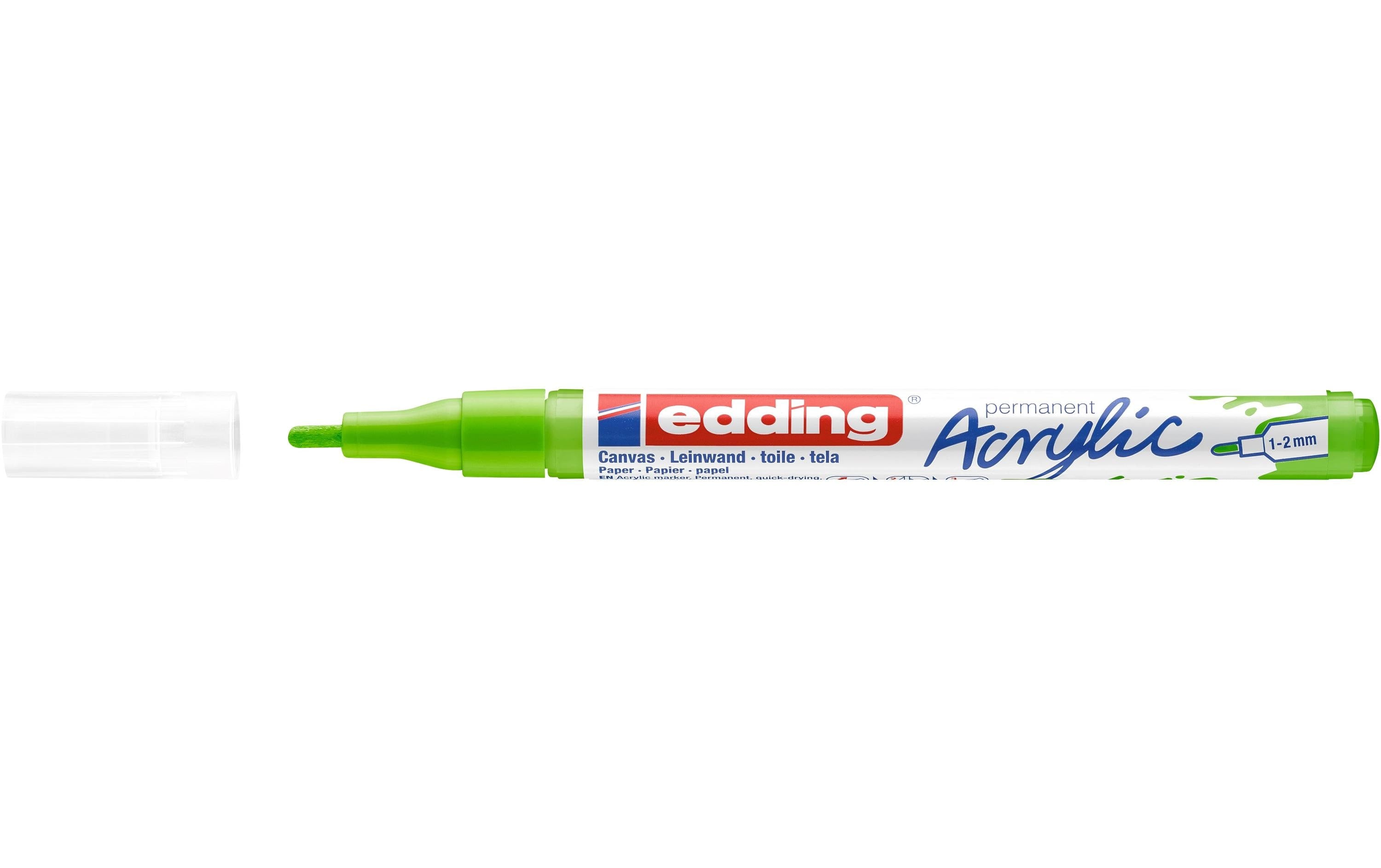 Edding Acrylmarker 5300 fein gelbgrün sdm