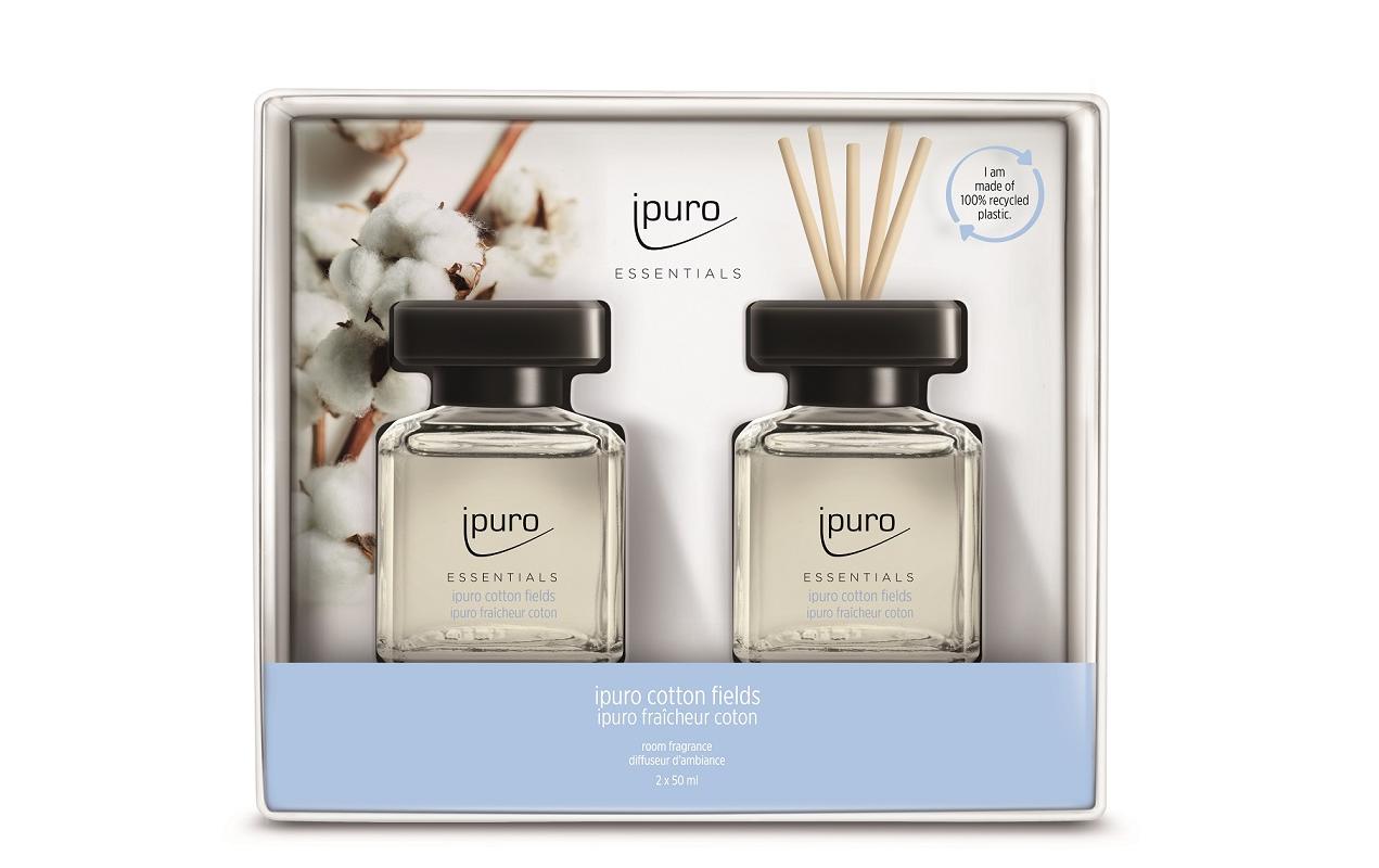 ipuro Geschenkset cotton fields Classic Raumduft 2x50ml