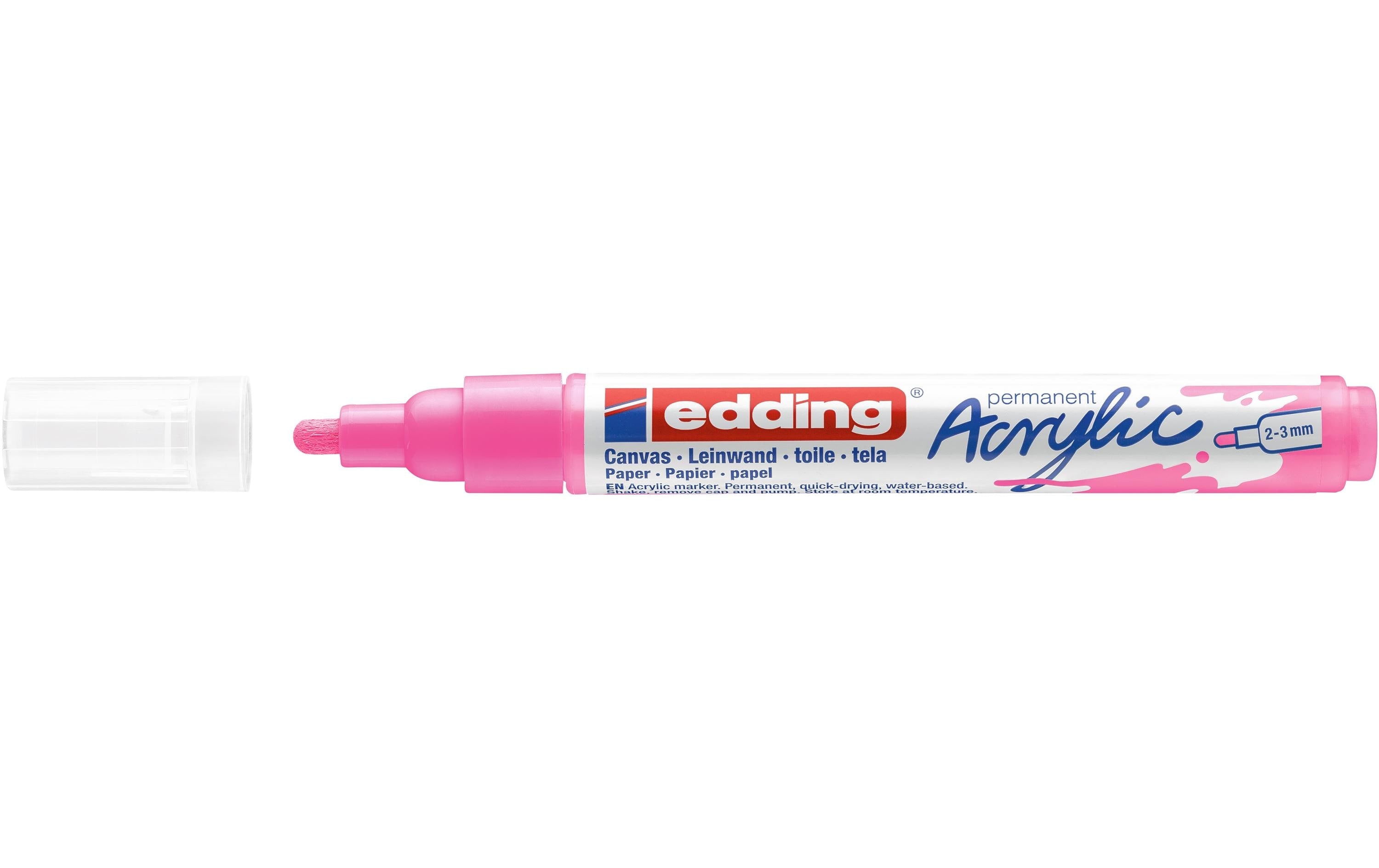 Edding Acrylmarker 5100 medium neonpink
