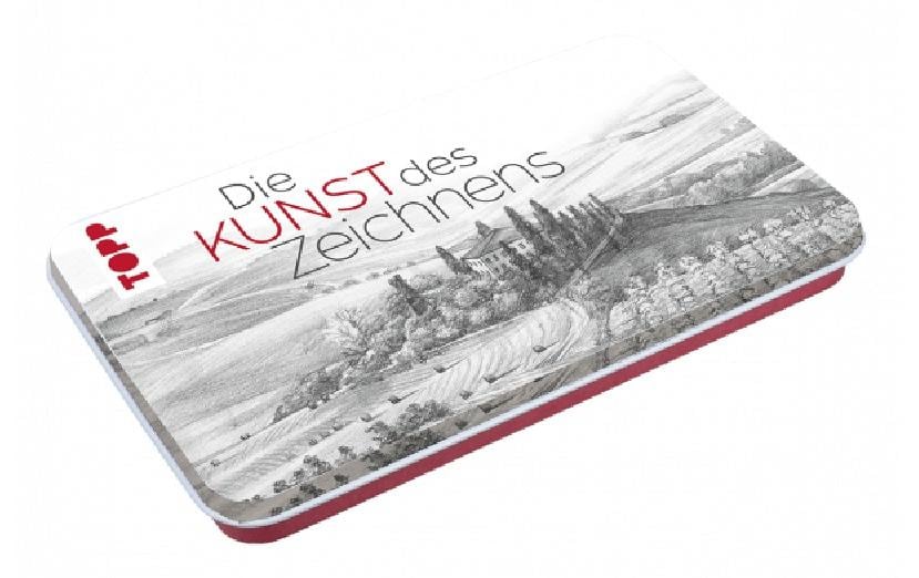 Topp Bleistife-Set Kunst des Zeichnens Starterset in Metalldose