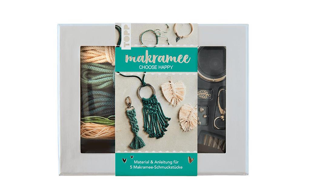 Topp Bastelset Schmuck Makramee für 5 Schmuckstücke