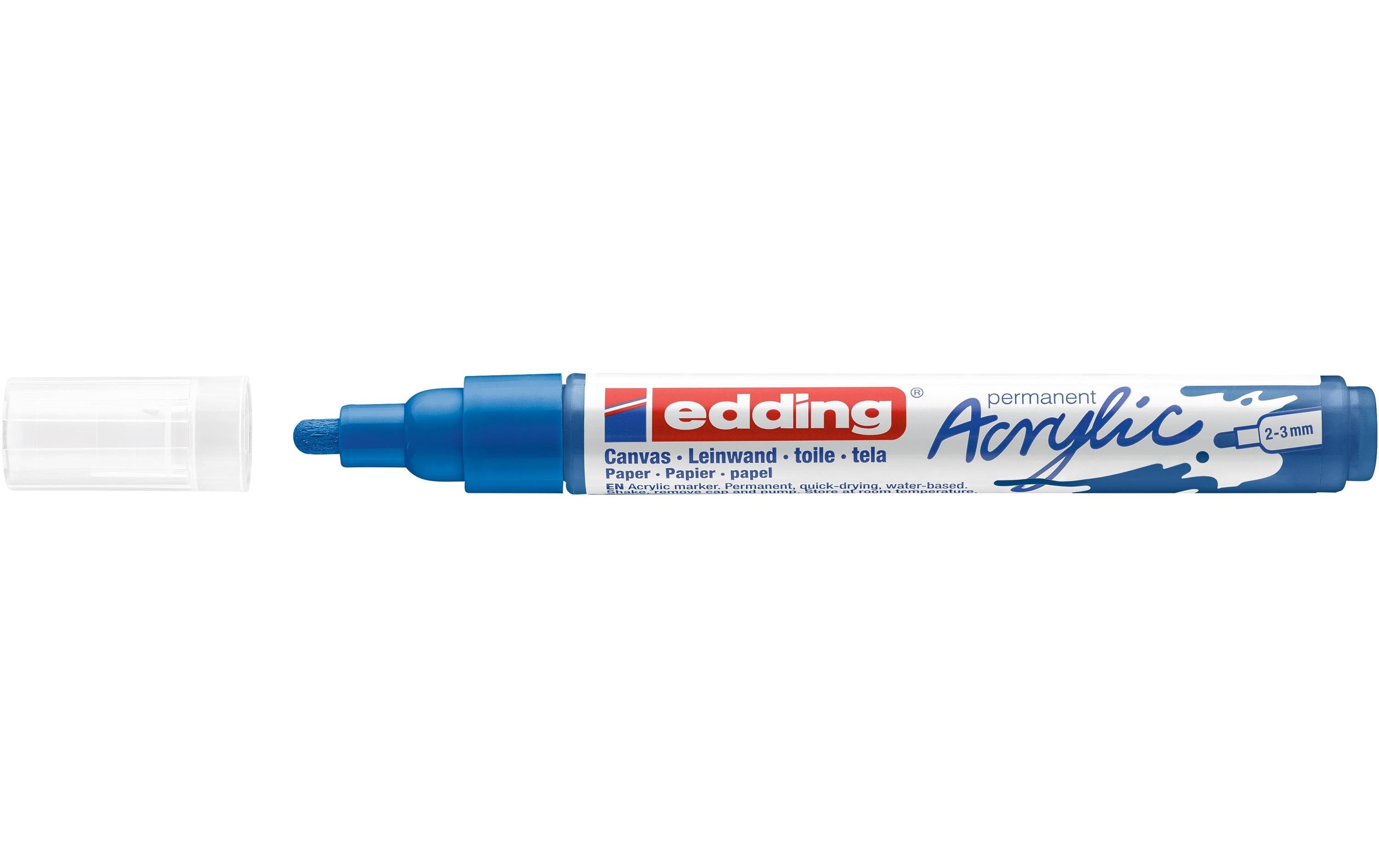 Edding Acrylmarker 5100 medium enzianblau sdm