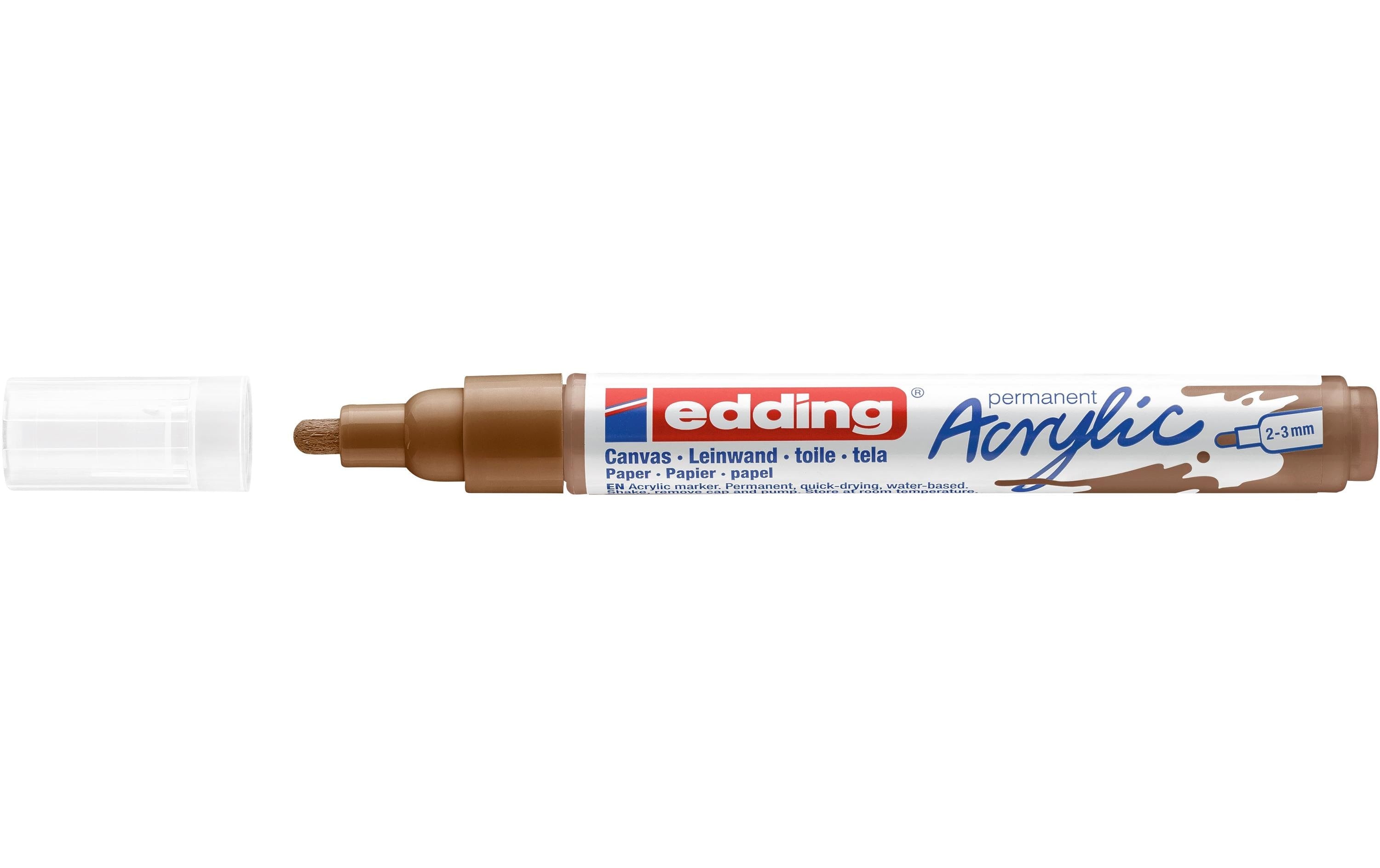 Edding Acrylmarker 5100 medium haselnuss sdm