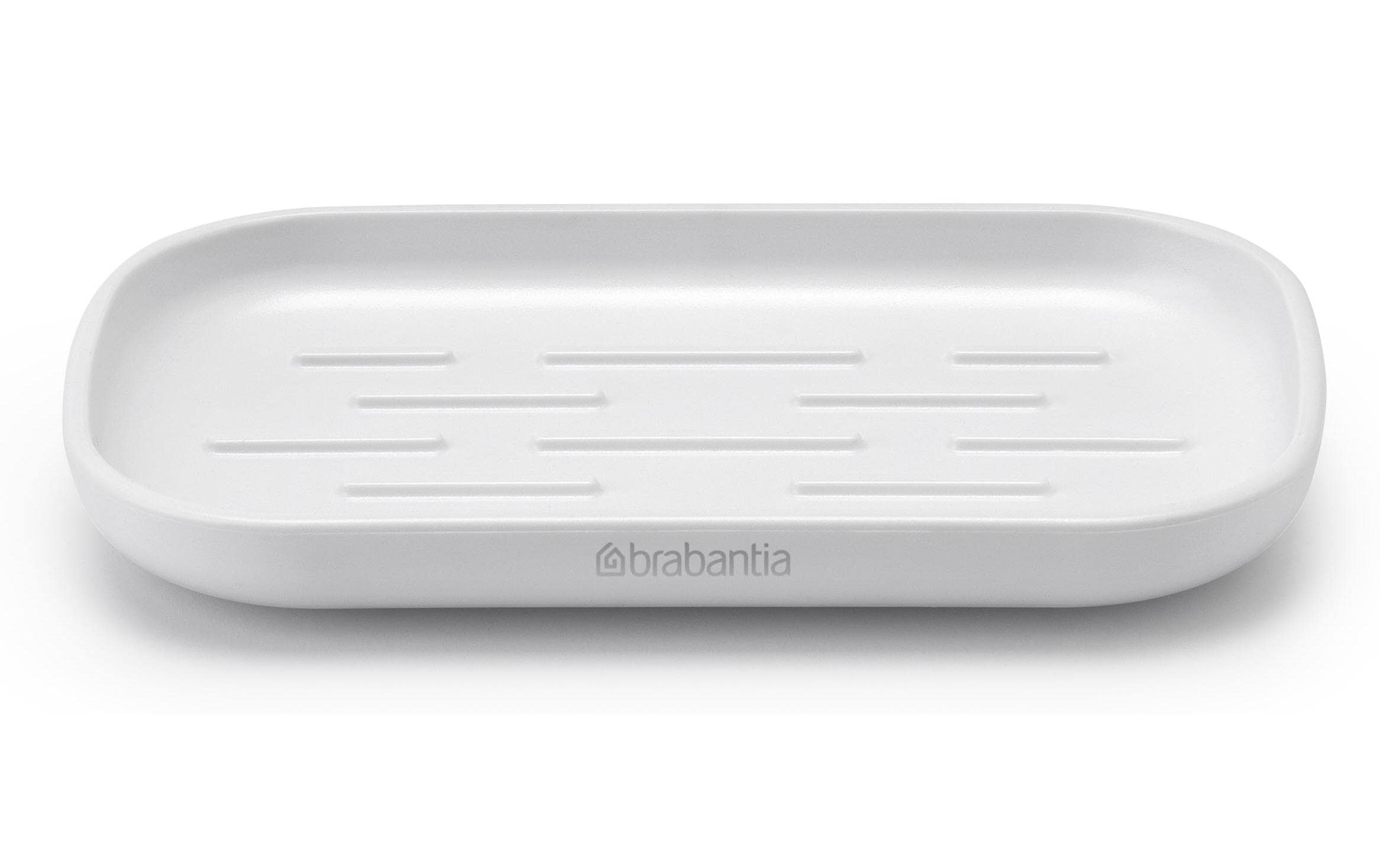 Brabantia Seifenschale ReNew White H: 1.6cm, B: 13.5cm, L: 8.1cm