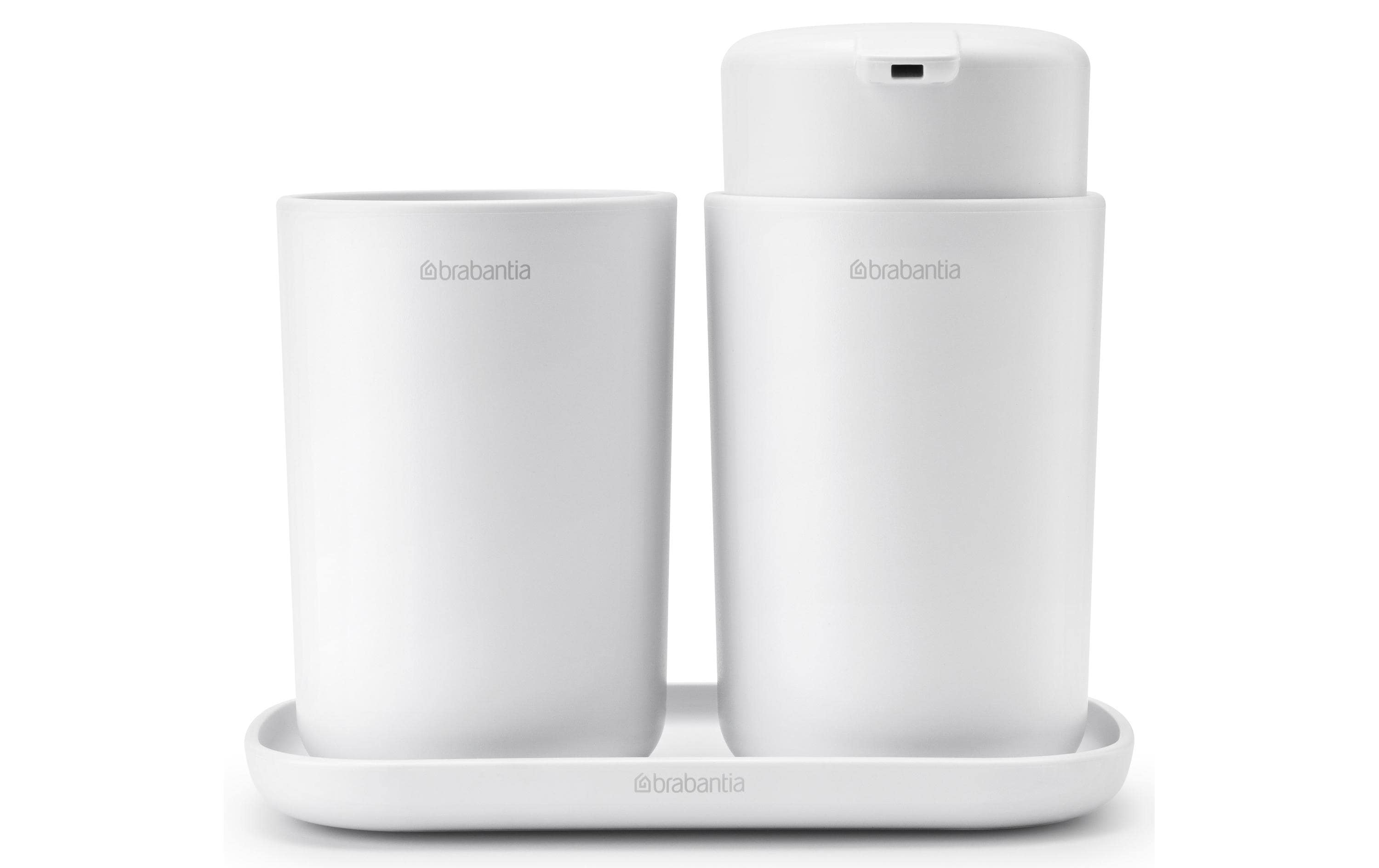 Brabantia Seifenspender ReNew Set White 3teilig