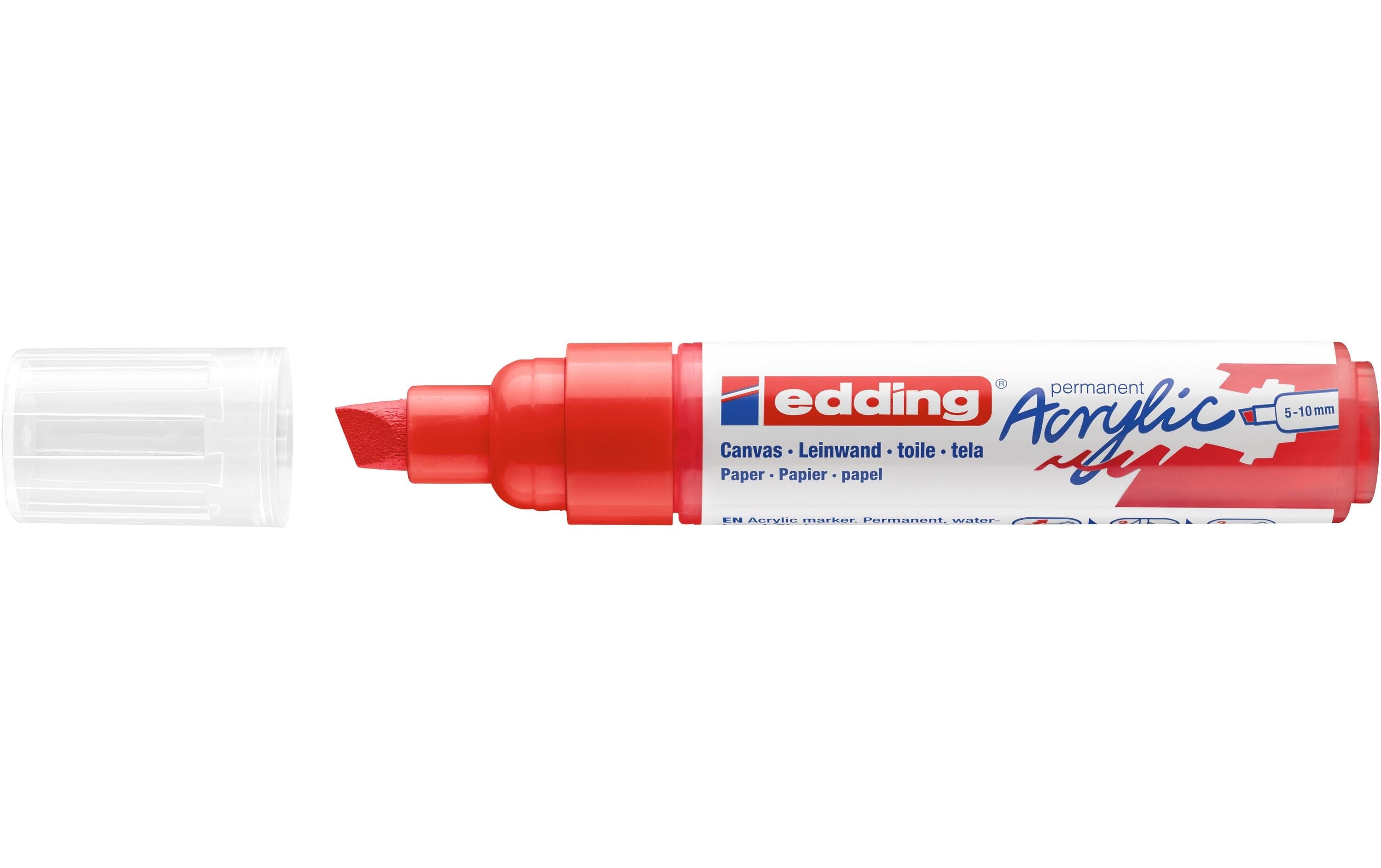 Edding Acrylmarker 5000 breit verkehrrot sdm