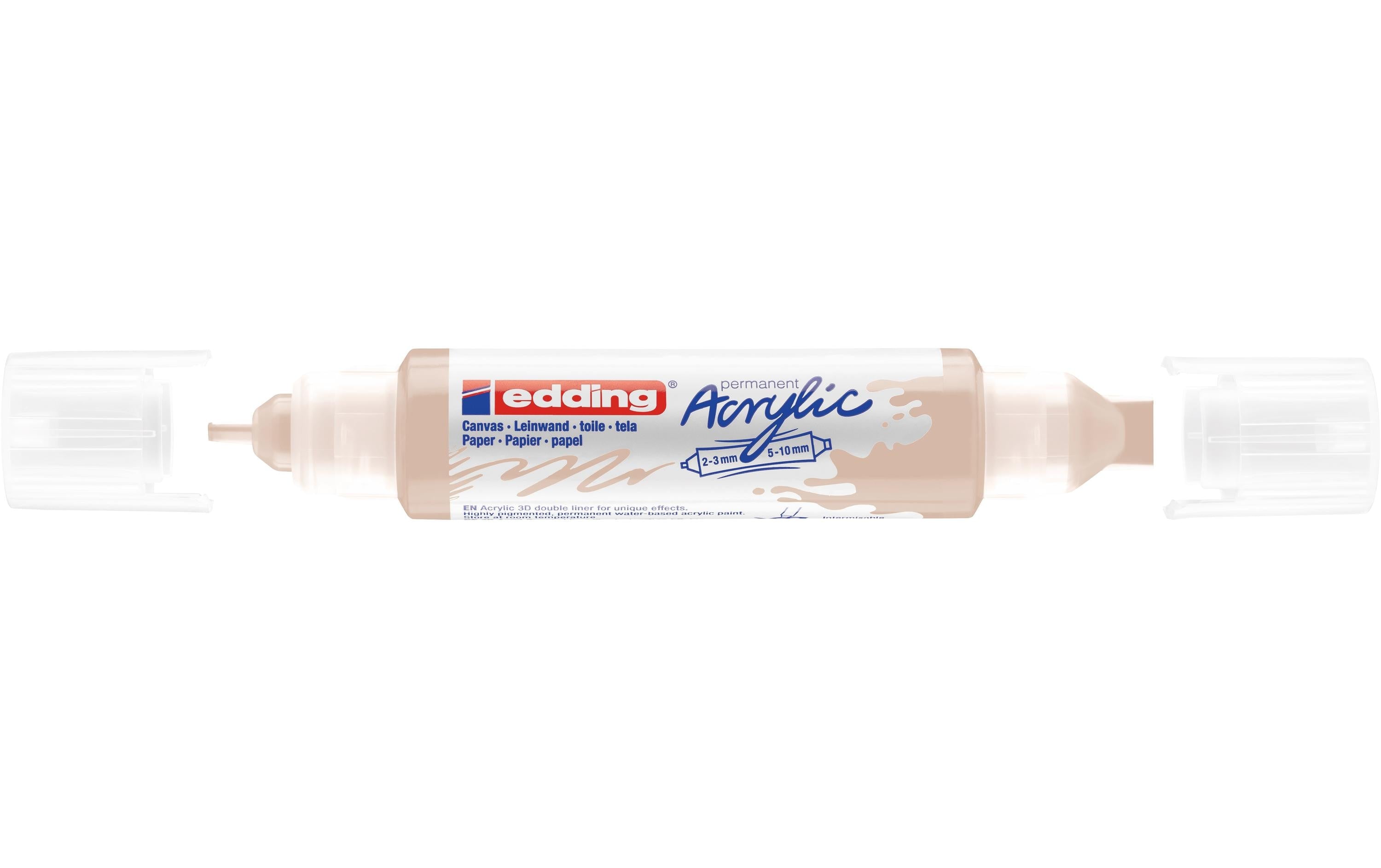 Edding Acrylmarker 5400 double liner warmbeige