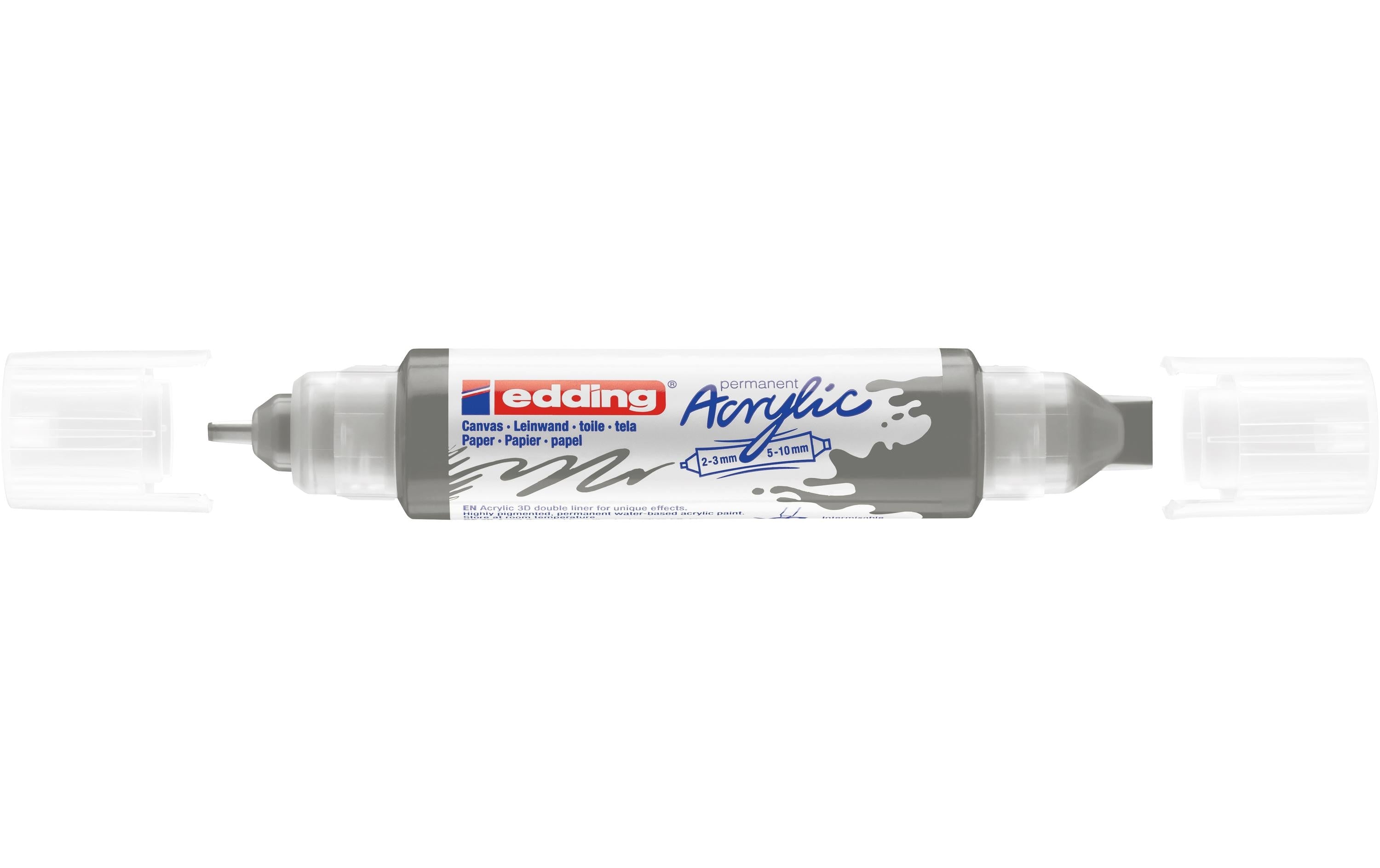 Edding Acrylmarker 5400 double liner anthrazit sdm