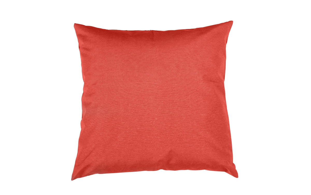 Casa Leon Outdoorkissenhülle Lisa, Rot 40x40 cm, waschbar 70% CO und 30% PES