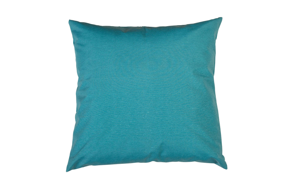 Casa Leon Outdoorkissenhülle Lisa, Türkis 40x40 cm, waschbar 70% CO und 30% PES