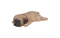 Vivid Arts Pug Welpe schlafend Polyresin, 20.8 x 10.5 x 5.5 cm