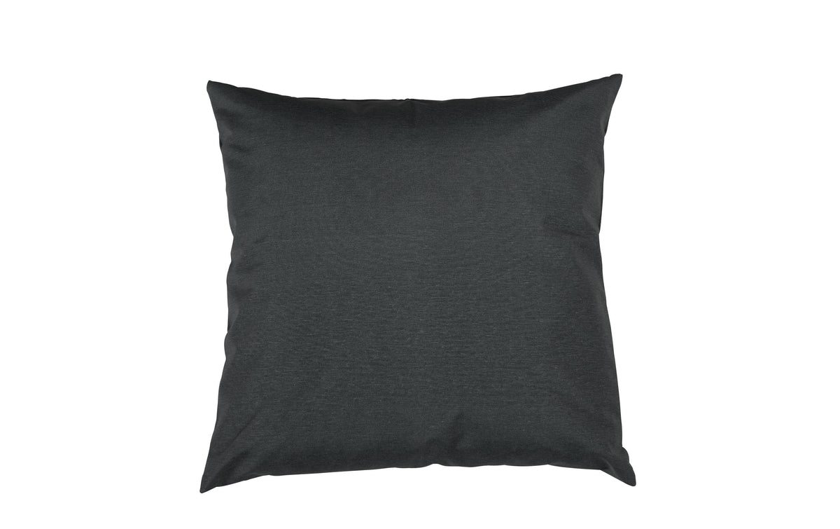 Casa Leon OutdoorkissenhülleLisa, Anthrazit 40x40 cm, waschbar 70% CO und 30% PES