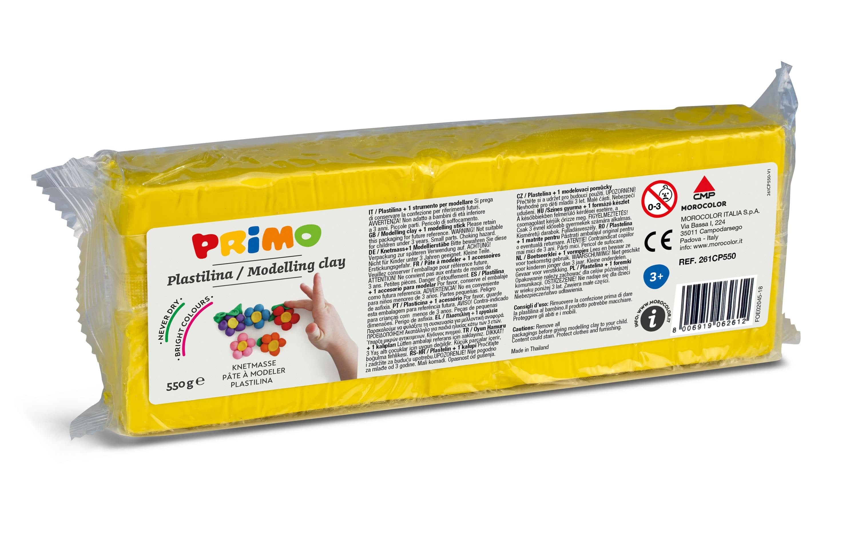 Primo Knetblock 550g primary 1 Stück
