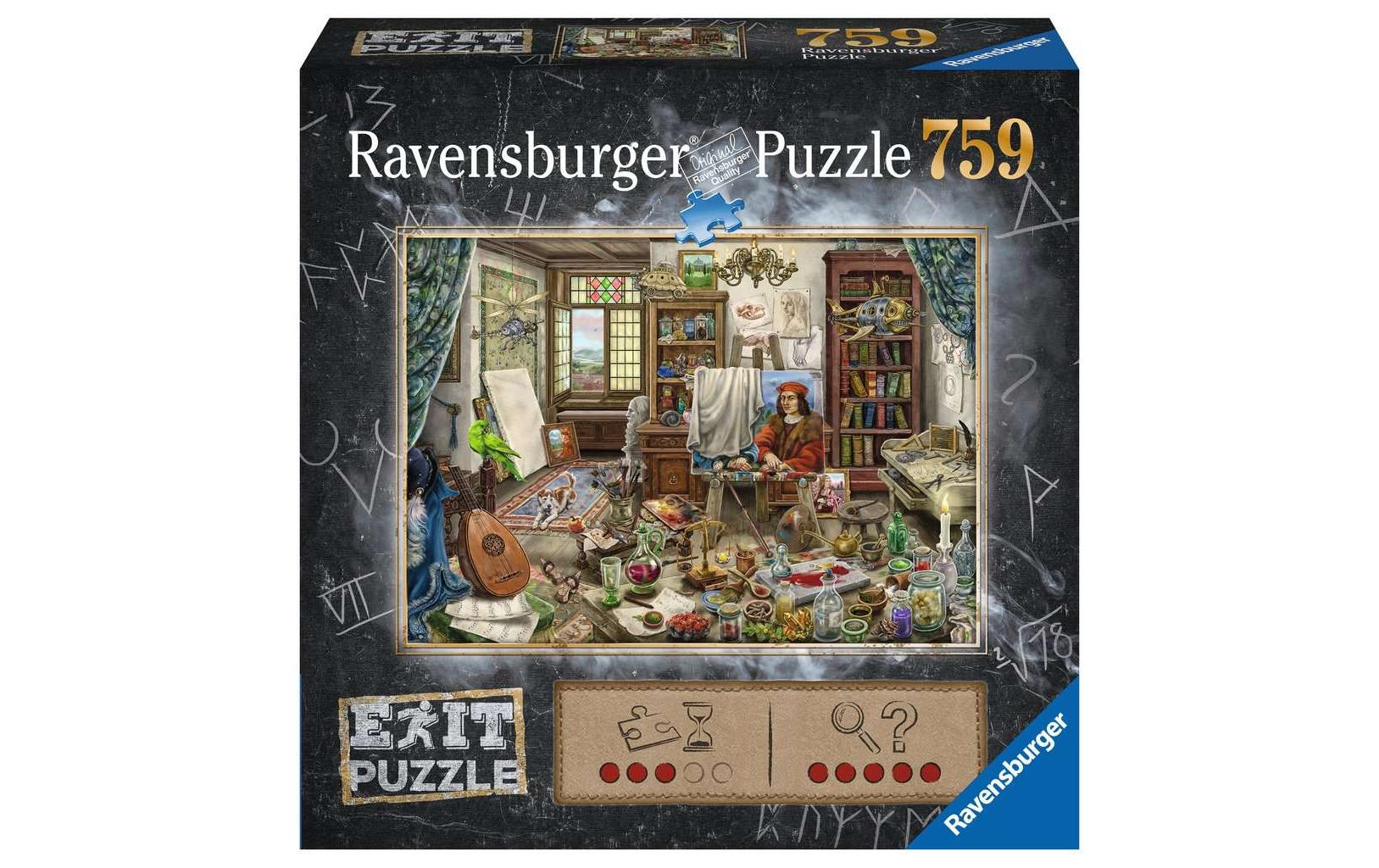 Puzzle ESCAPE Das Künstleratelier 759 Teile