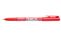Pentel Permanent Marker Feinschreiber 0.5mm, rot
