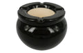 Dameco Sturmaschenbecher schwarz D: 10cm, Material: Keramik