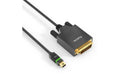 PureLink ULS mini DP auf DVI Kabel 2.0m ULS Verriegelungssystem, FullHD, SingleLink