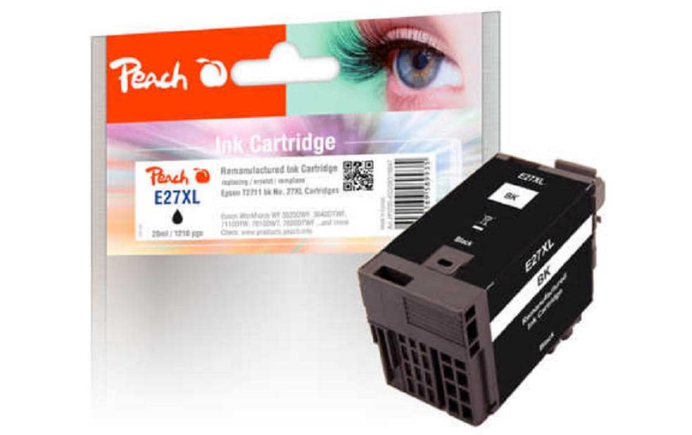 Peach Tinte Epson T2711, No 27XL 20 ml, black