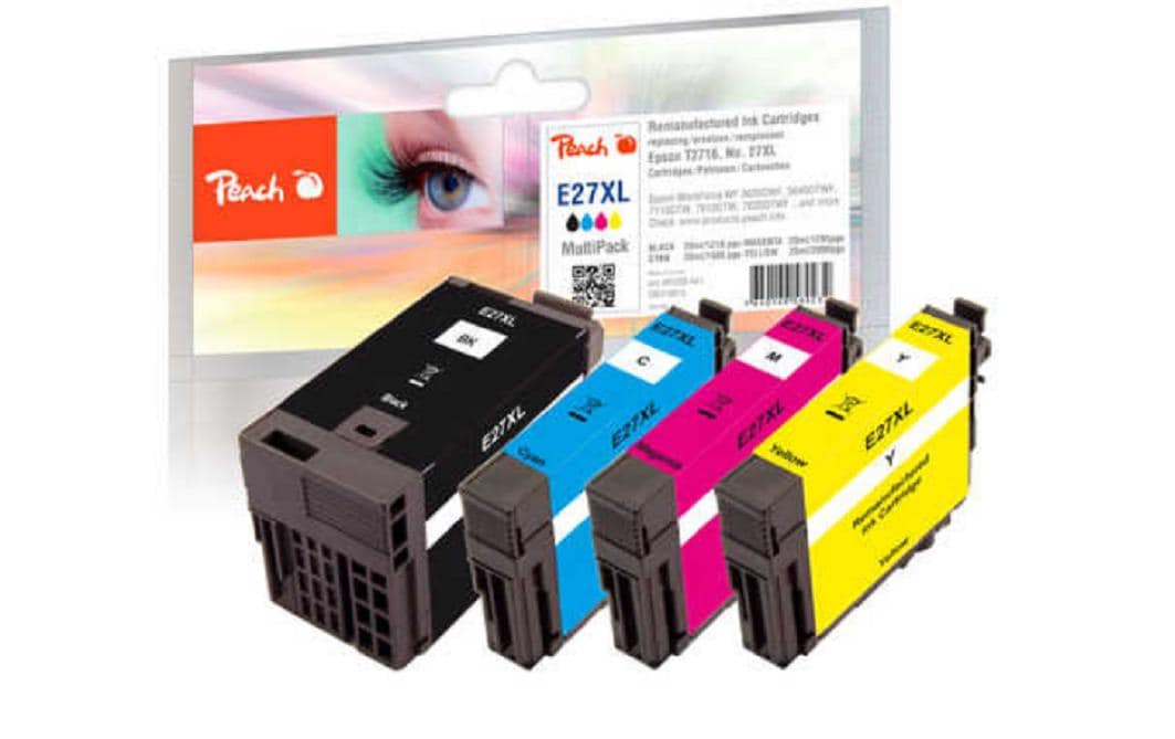 Peach Tinte Epson T2715, No 27XL Multi 4x20 ml, bk, c, m, y