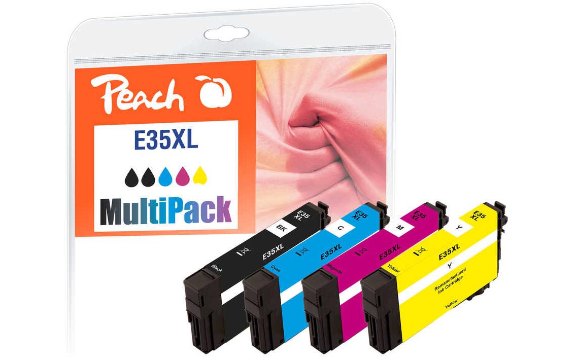 Peach Tinte Epson T3596, No 35XL Multi 1x43, 3x24 ml, bk, c, m, y
